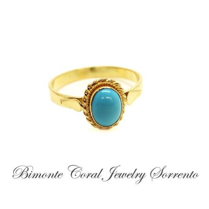 "Cielo" Turquoise Stone Ring