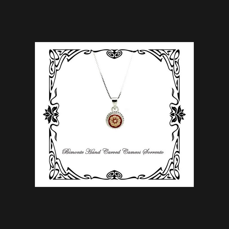 "The Flower of Joy" Cameo Necklace