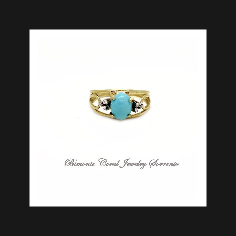 "Principessa" Turquoise Stone Ring