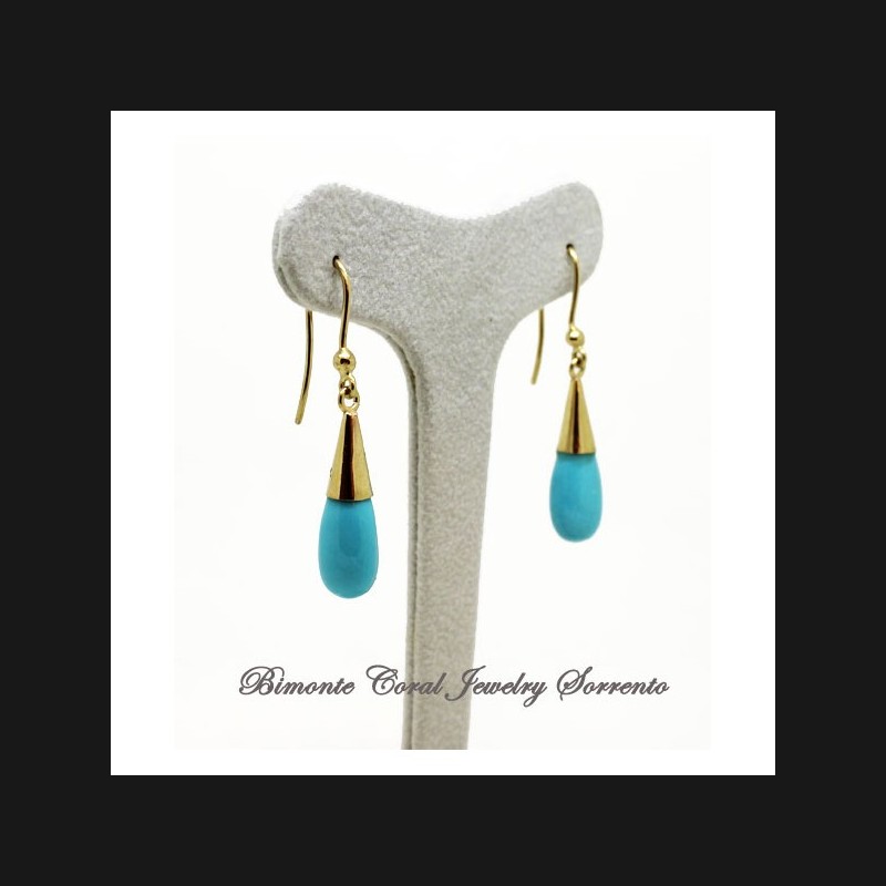 "Cielo" Turquoise stone Earrings