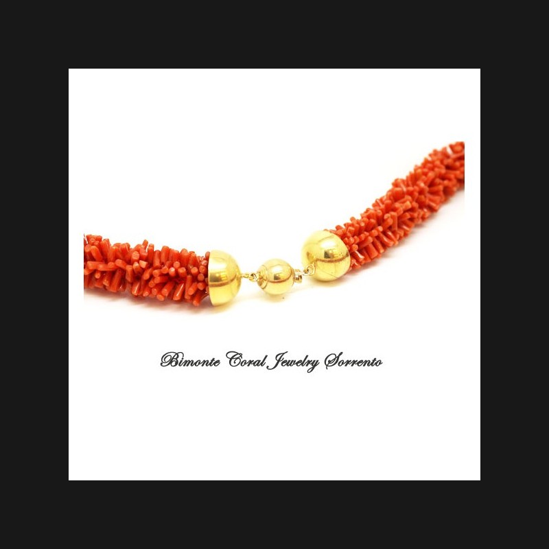 "Marello" Coral Necklace