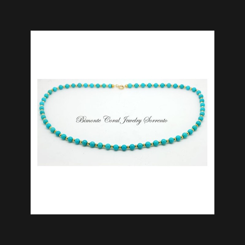 "Cielo" Turquoise Stone Necklace