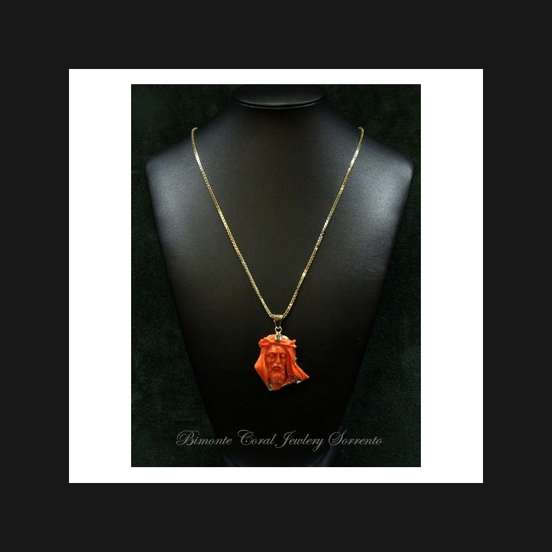 "Ecce Homo" Coral Necklace