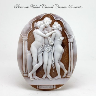 "Le Grazie di Canova" Cameo