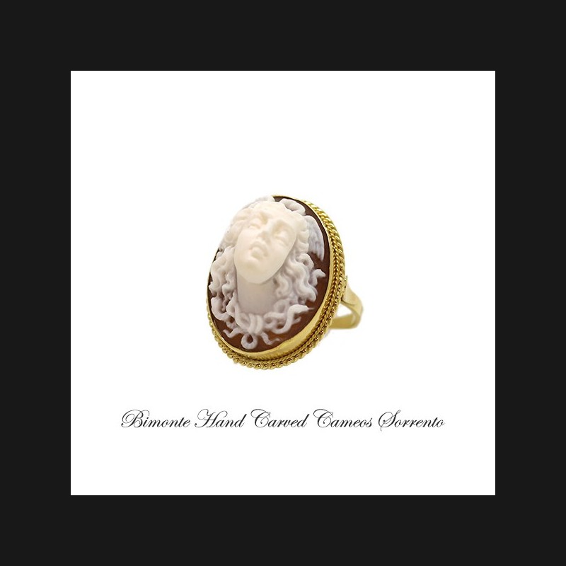 ''Medusa'' Cameo Ring