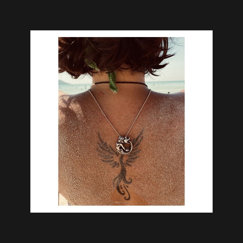 "The Mermaid of Sorrento" Silver Necklace