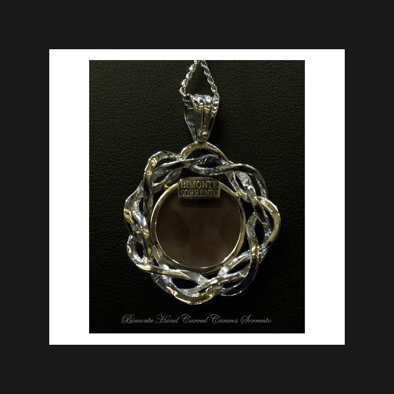 "The Thinker" Cameo Necklace