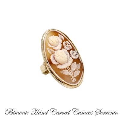 ''Natura'' Cameo Ring