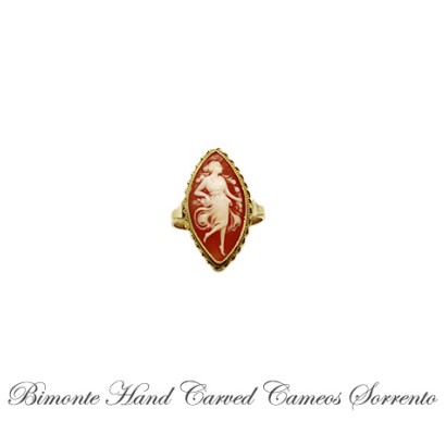 ''The Coming Of Flora'' Cameo Ring