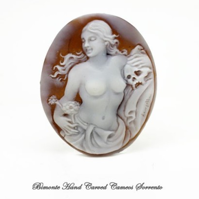 " The Transience of Beauty" Cameo