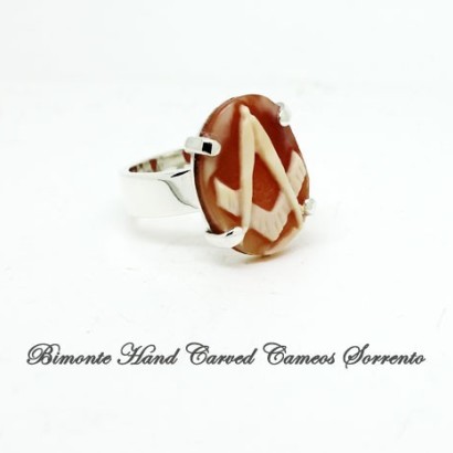 "Massonica" Cameo Ring