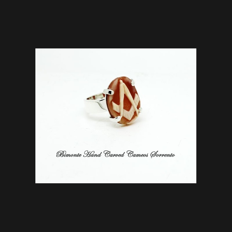 "Massonica" Cameo Ring