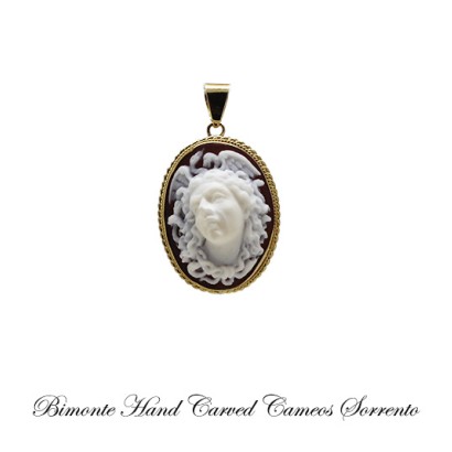 ''Medusa'' Cameo Pendant