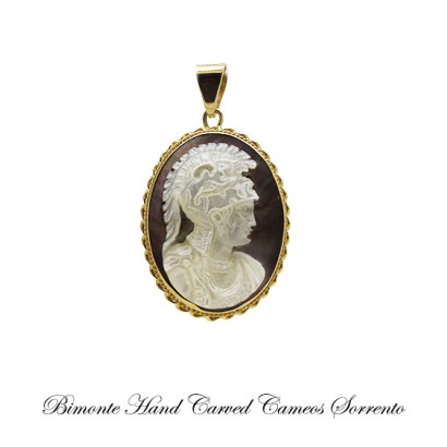 ''Athena'' Cameo Pendant