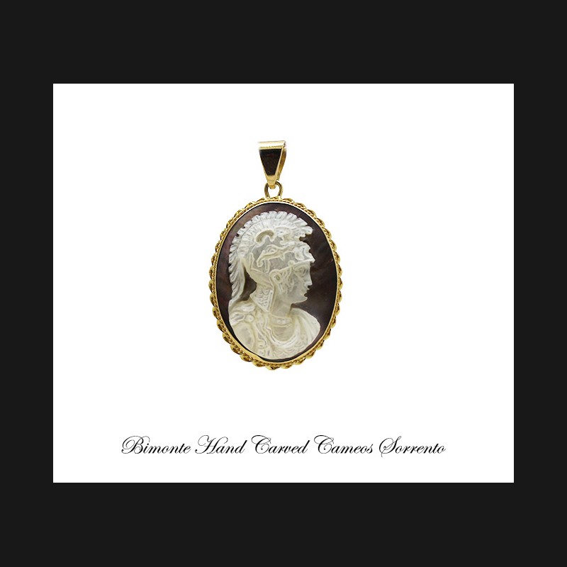 ''Athena'' Cameo Pendant