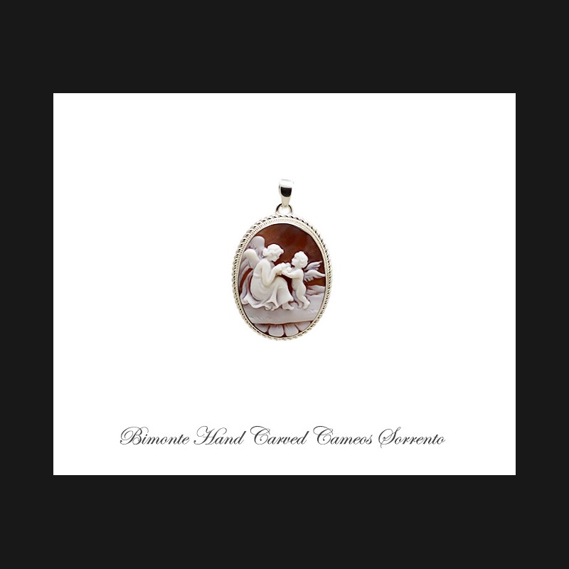 ''Venus and Eros'' Cameo Pendant