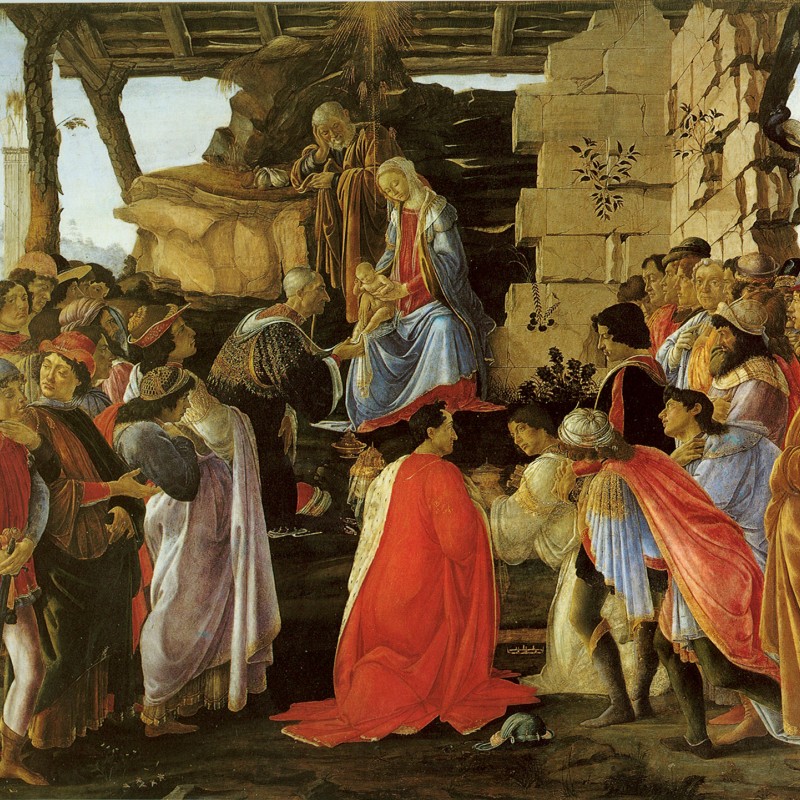 L'adorazione dei Magi , Botticelli