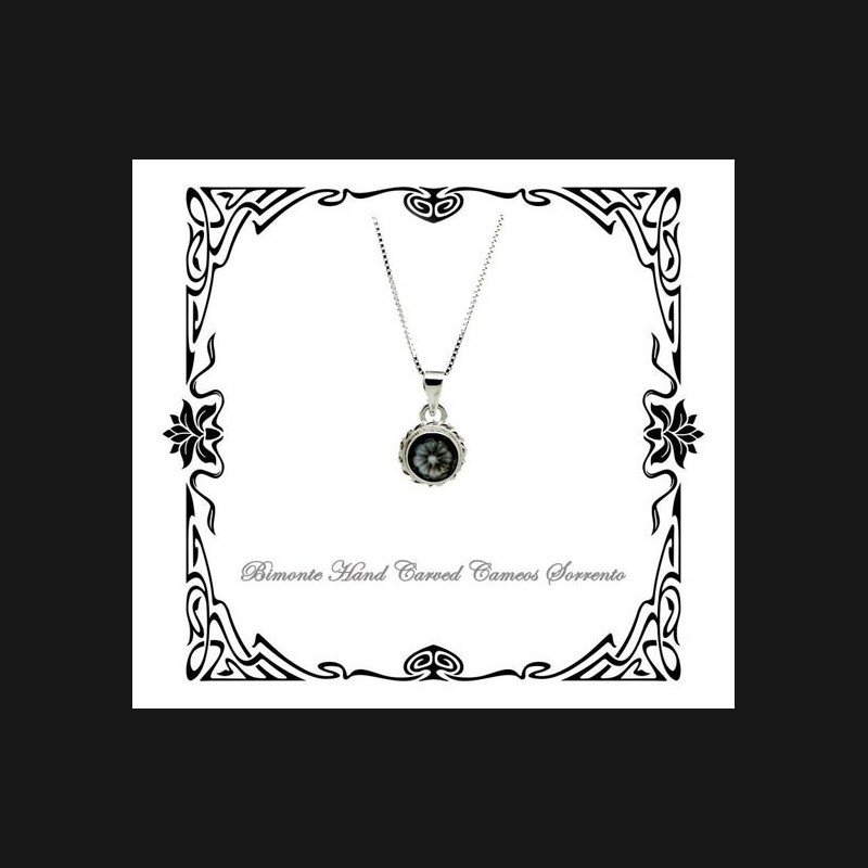 "The Flower of Joy" Cameo Necklace