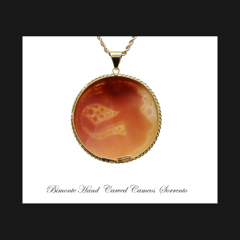 ''The Siren of Sorrento'' Cameo Necklace