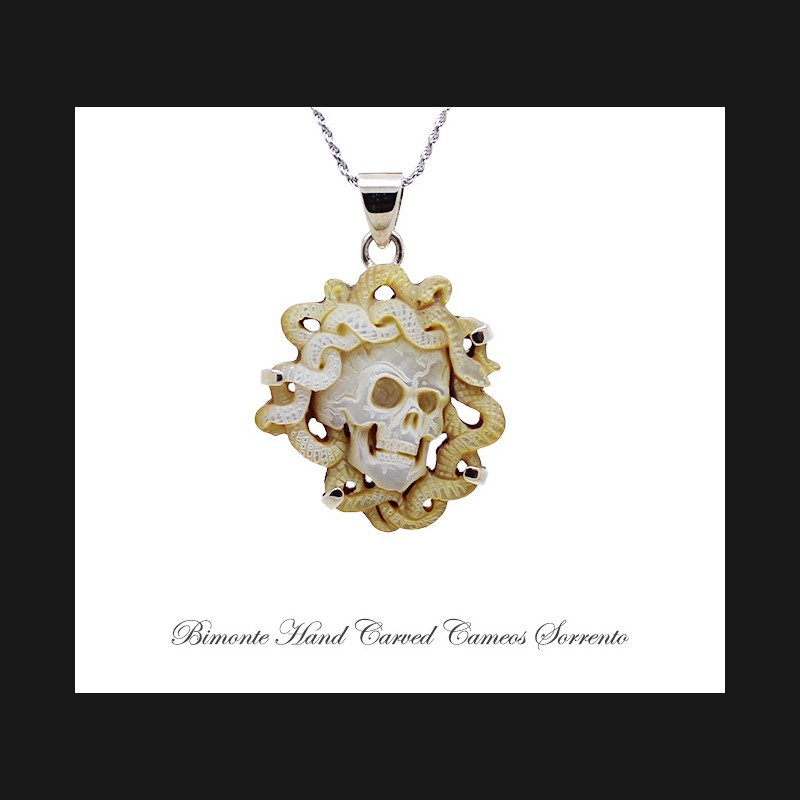 ''Memento Mori'' Cameo Necklace