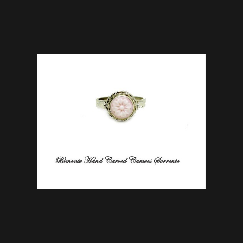 "The Flower of Joy" Cameo Ring