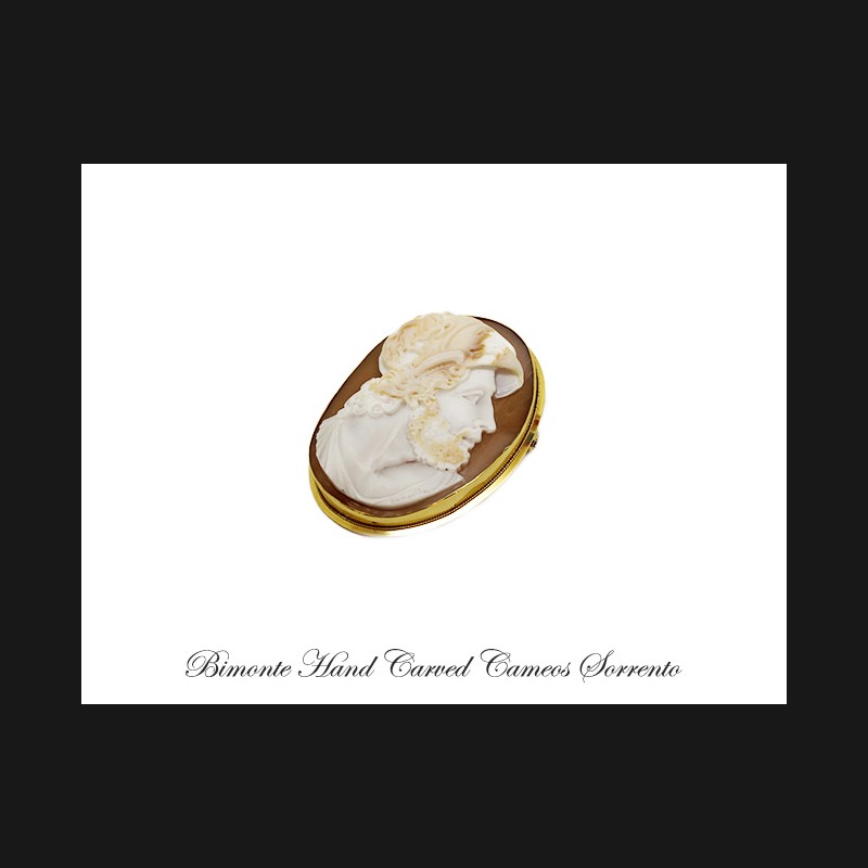 ''Marte'' Cameo Brooch and Pendant