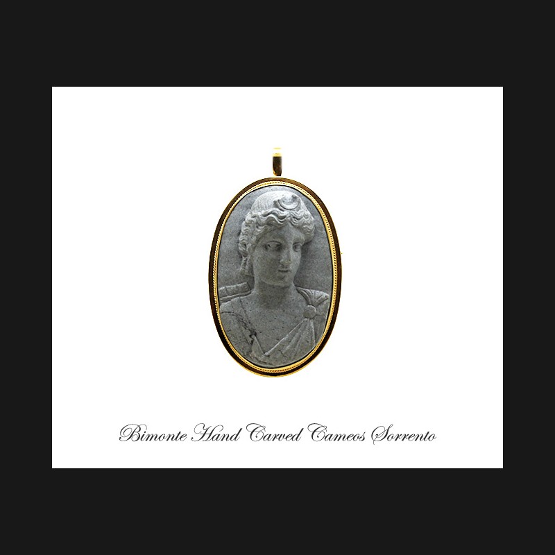 ''Artemide'' Cameo Brooch and Pendant