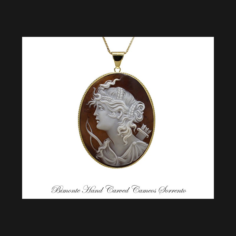 ''Diana'' Cameo Necklace