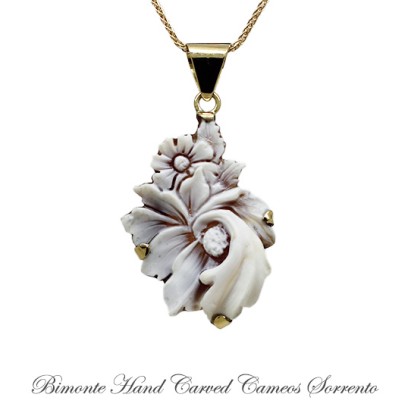 ''Orchidea'' Cameo Necklace