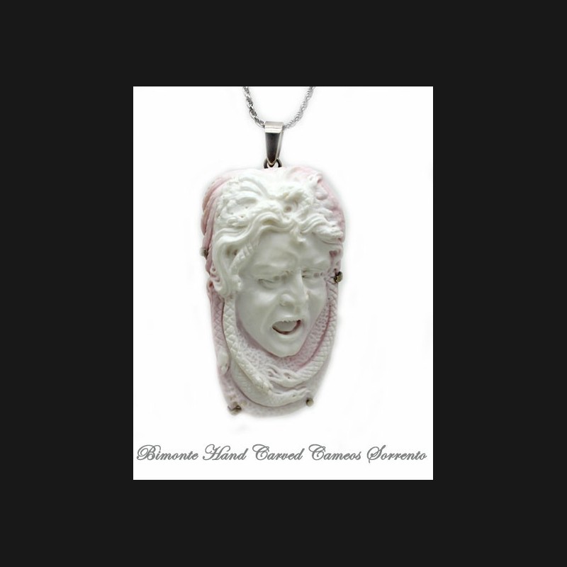 "The Gaze of the Gorgone" Cameo Necklace