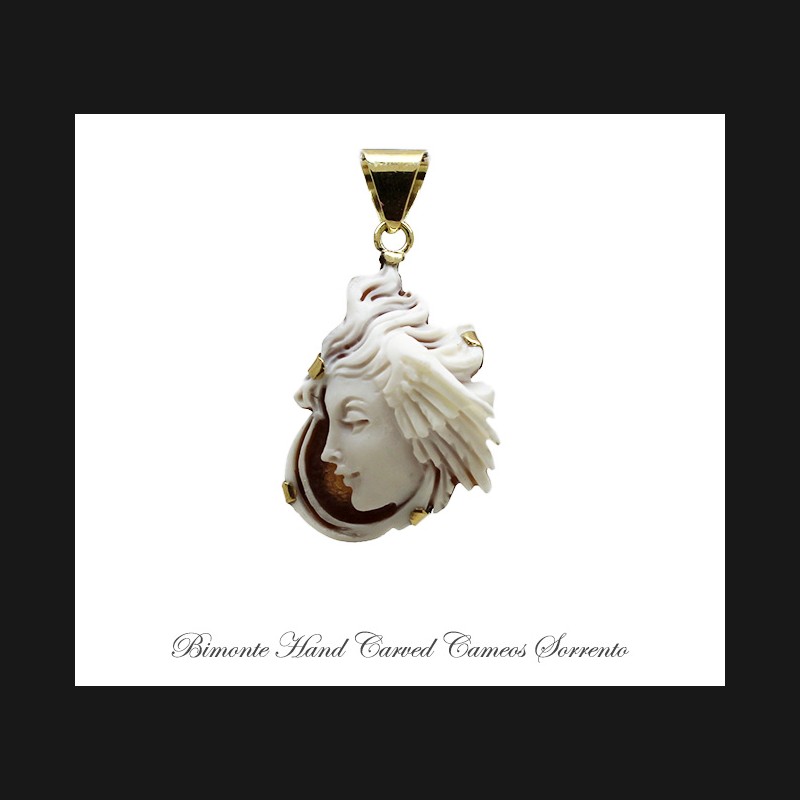 ''Guardian Angel'' Cameo Pendant