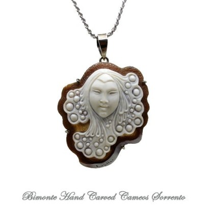 "Morgana" Cameo Necklace