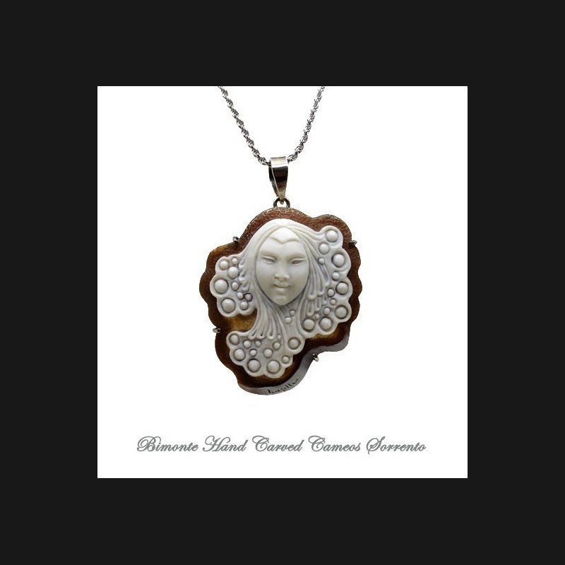 "Morgana" Cameo Necklace