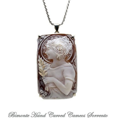 "Calisto" Cameo Necklace