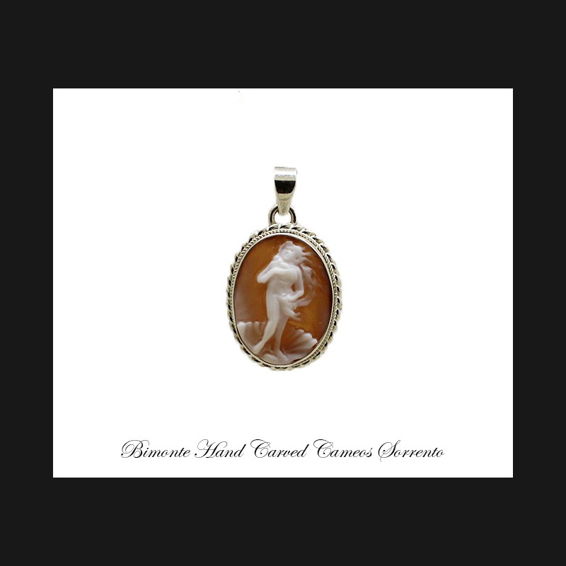 ''Birth of Venus'' Cameo Pendant