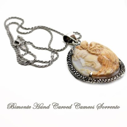 "Medusa- Protection" Cameo Necklace