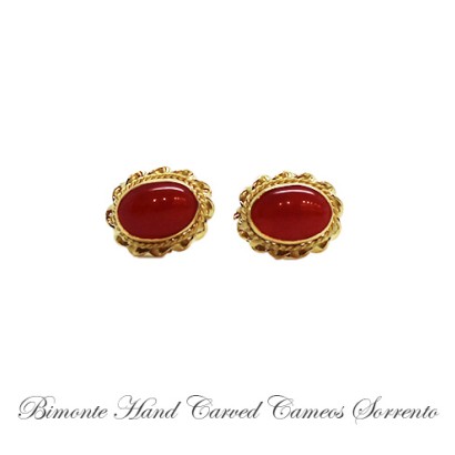''Traditional'' Red Italian Coral Earrings