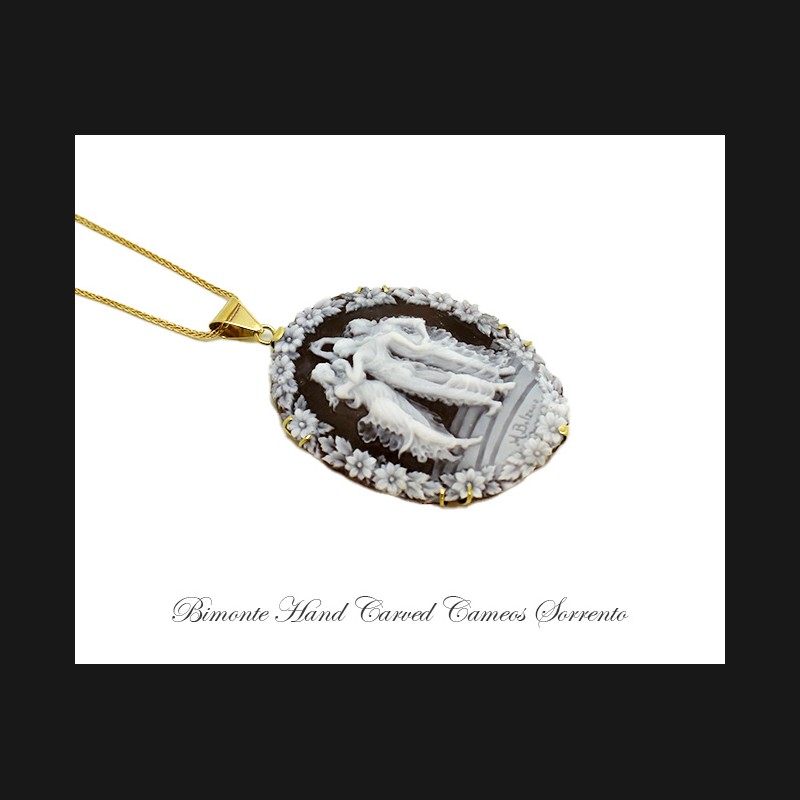 ''Three Graces'' Cameo Necklace