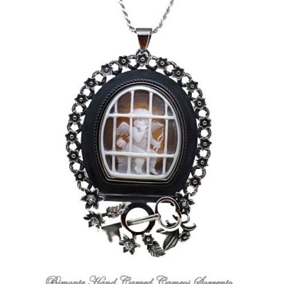"My Love is Yours" Cameo Necklace