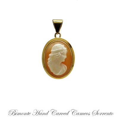 ''Bella'' Cameo Pendant