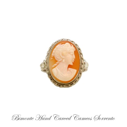 ''Bella'' Cameo Ring