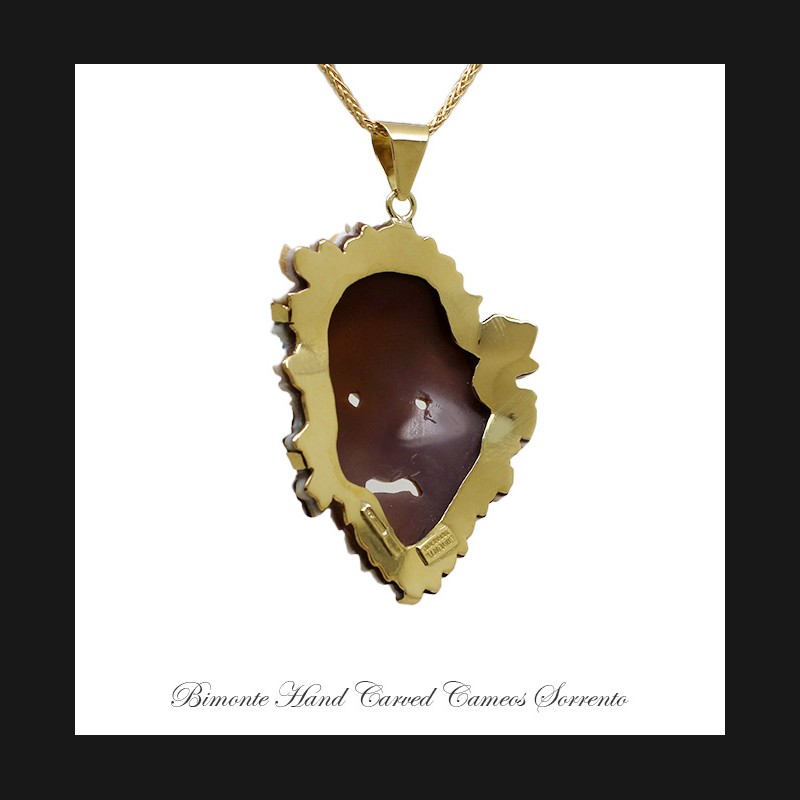 ''Baccus'' Cameo Necklace