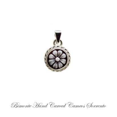 ''Daisy'' Cameo Pendant