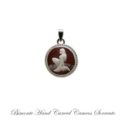 ''The Mermaid'' Cameo Pendant