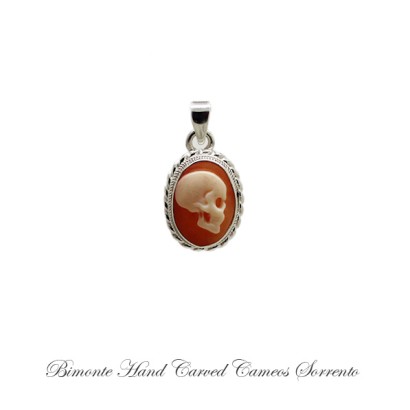 ''Memento Mori'' Cameo Pendant