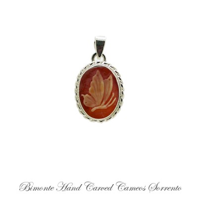 ''Butterfly'' Cameo Pendant