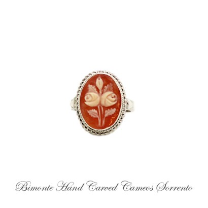 ''Bouquet'' Cameo Ring