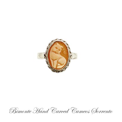 ''Cat'' Cameo Ring