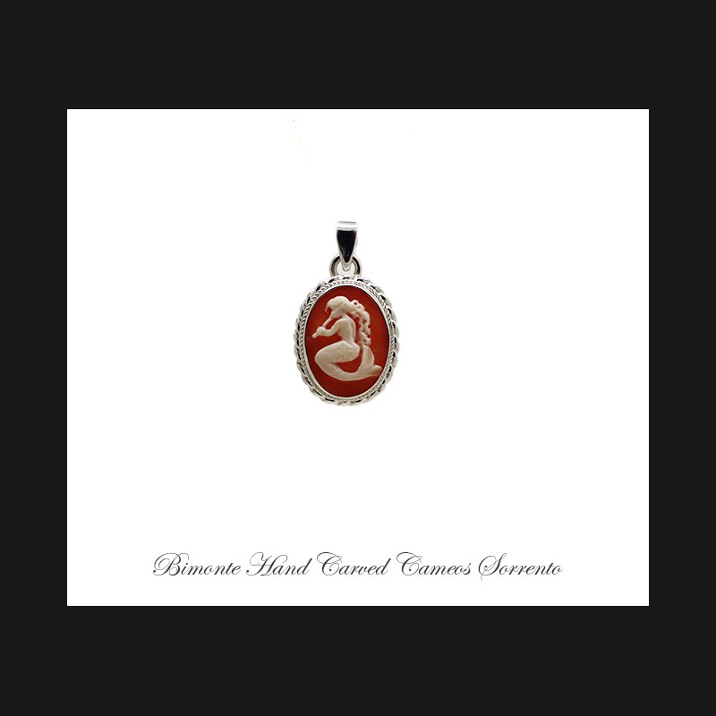 ''Mermaid'' Cameo Pendant