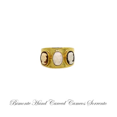 ''Three Graces'' Cameo Ring